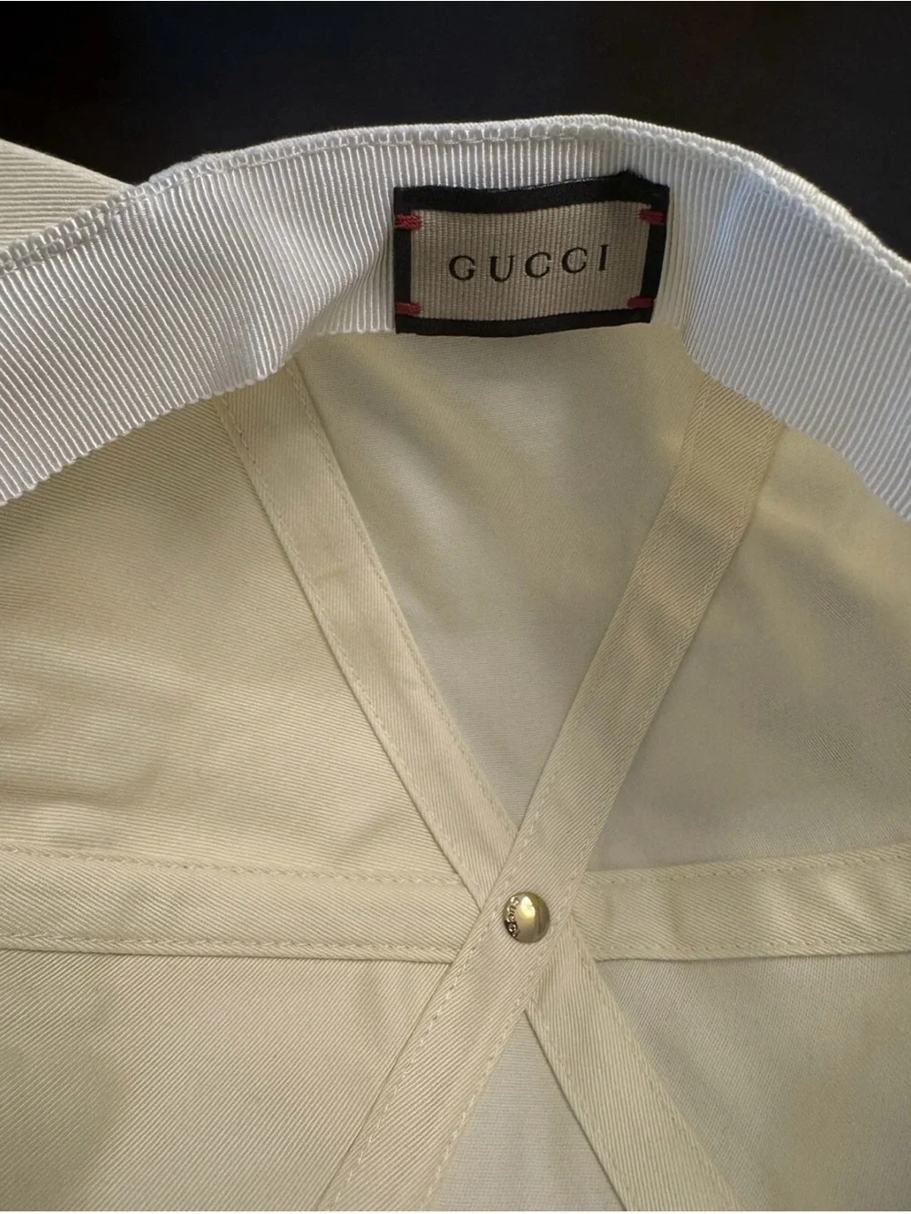 New Authentic Gucci Logo Kawaii Pikarar Collection Baseball Hat Size M